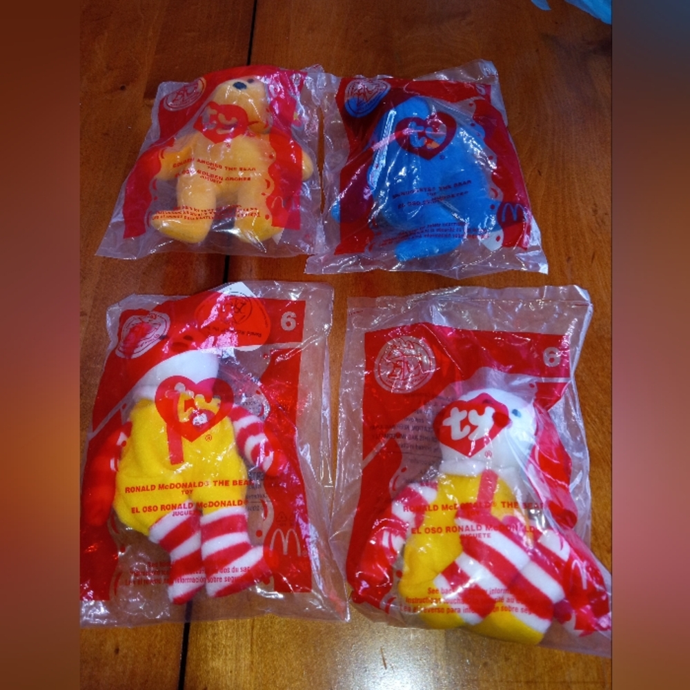 McDonalds Ty 25 Years of Happiness collection